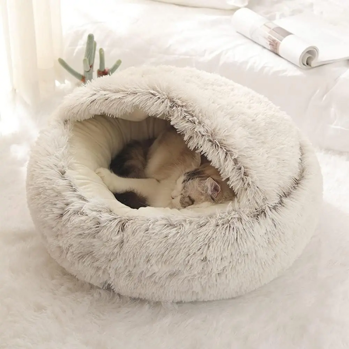 Niki | Cozy Cave Pet Bed | Calming and Comfortable Dog Bed for Deep Relaxation