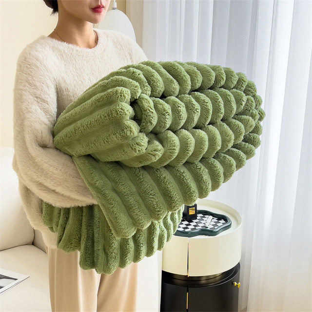 Niki | Cozy Textured Plush Blanket