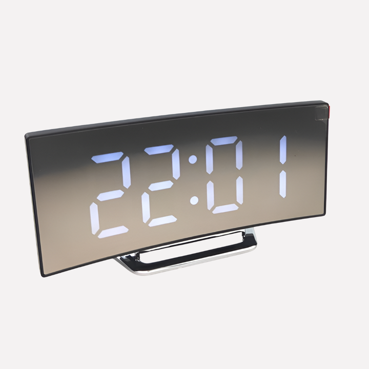 Niki | Curved LED Digital Alarm Clock