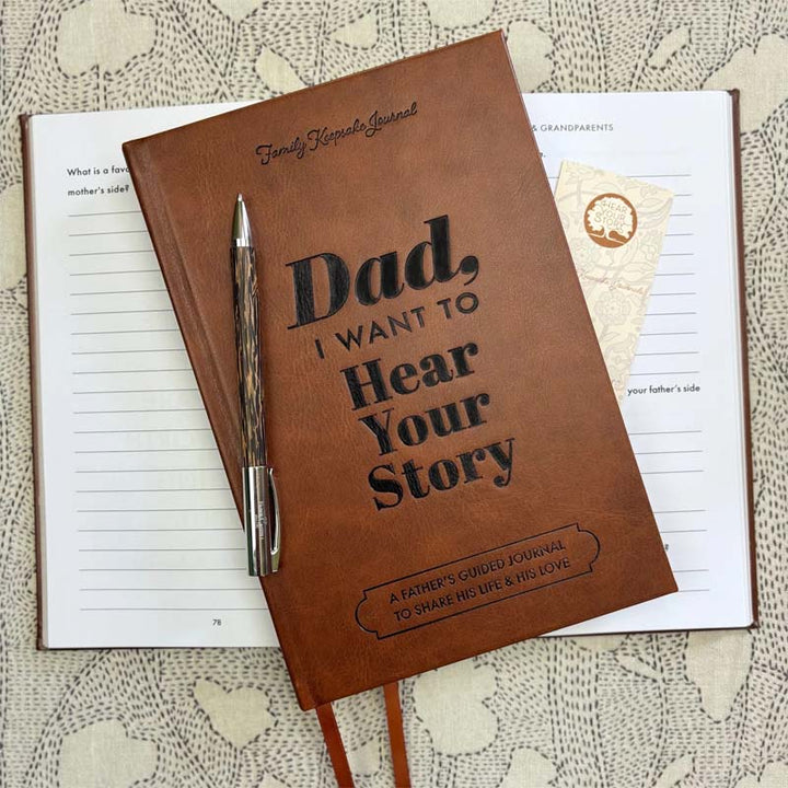 Niki | Dad, I Want to Hear Your Story | Heritage Edition Book | Over 250 Questions