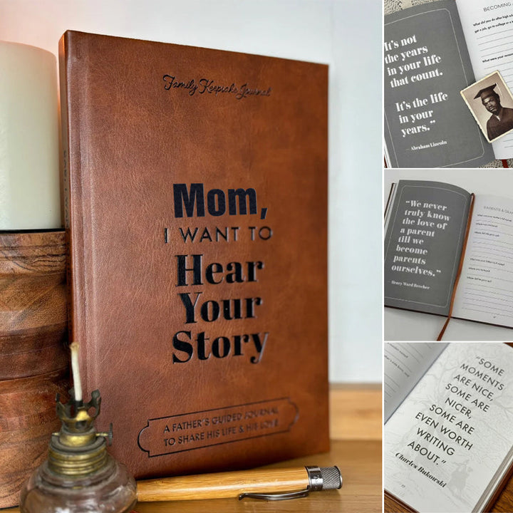Niki | Dad, I Want to Hear Your Story | Heritage Edition Book | Over 250 Questions