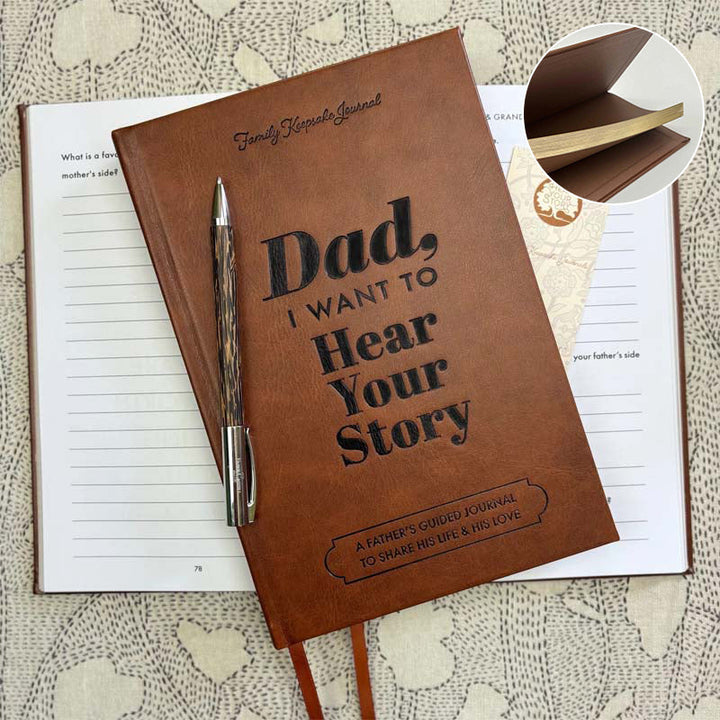Niki | Dad, I Want to Hear Your Story | Heritage Edition Book | Over 250 Questions