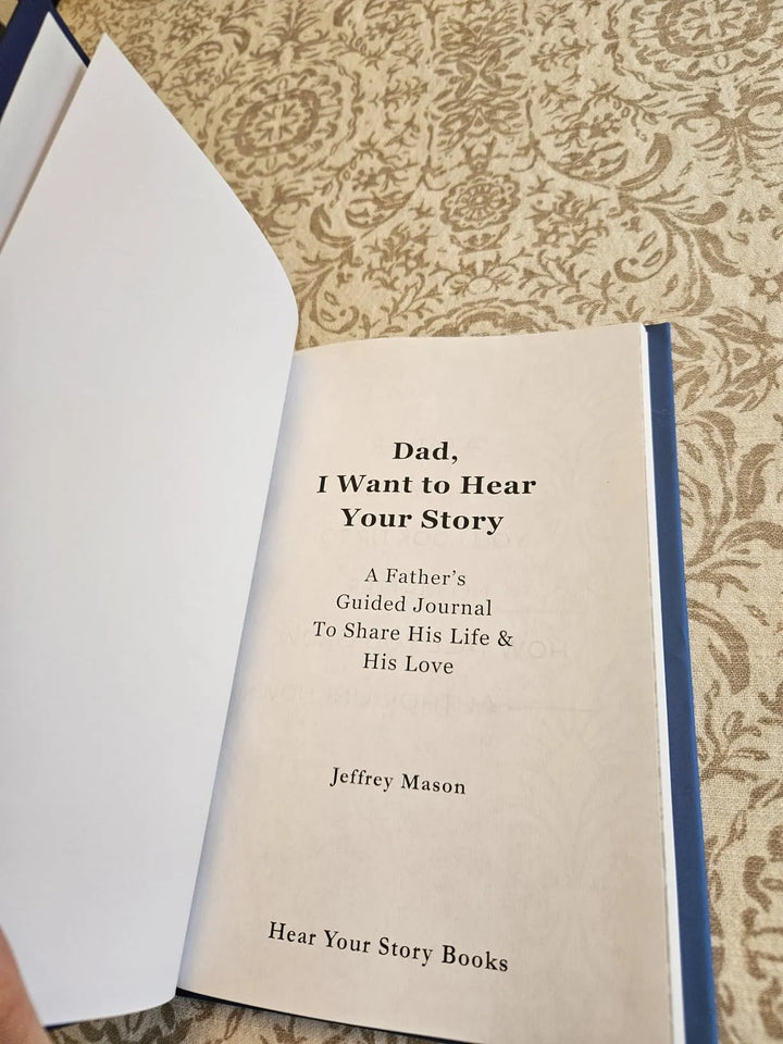 Niki | Dad, I Want to Hear Your Story | Heritage Edition Book | Over 250 Questions