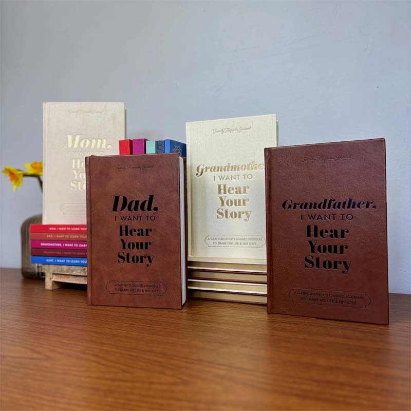 Niki | Dad, I Want to Hear Your Story | Heritage Edition Book | Over 250 Questions