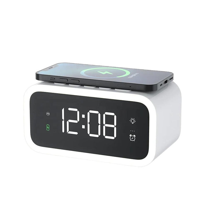 Niki | Digital Alarm Clock with Wireless Charger