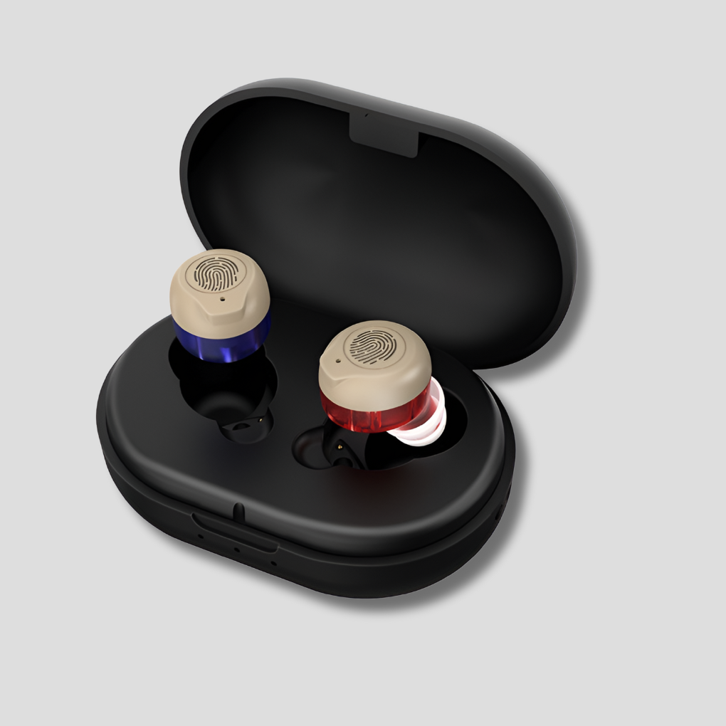 Niki | Digital In-Ear Hearing Aid Discreetly Amplifies Sound