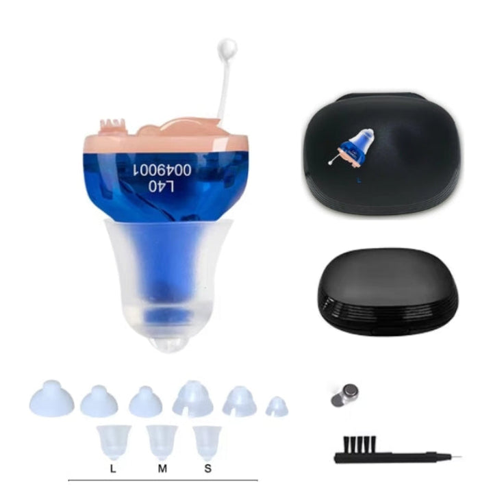 Niki | Digital In-Ear Hearing Aid Discreetly Amplifies Sound