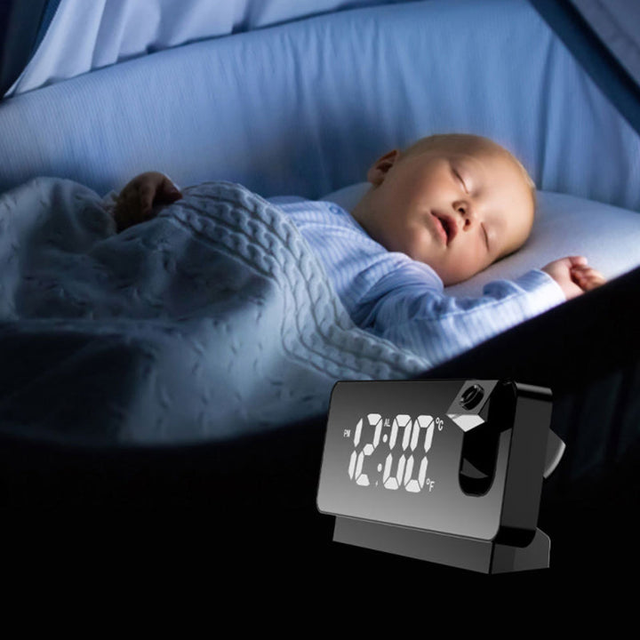 Niki | Digital Projection Alarm Clock with Night Light Function