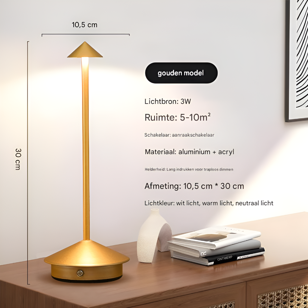 Niki | Dimmable Wireless LED Table Lamp