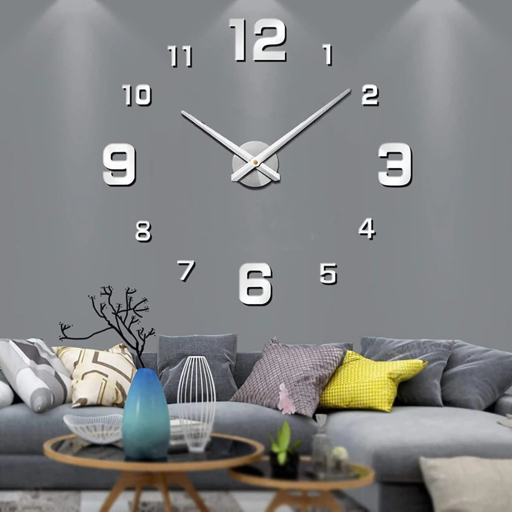 Niki | DIY Wall Clock 3D Numbers