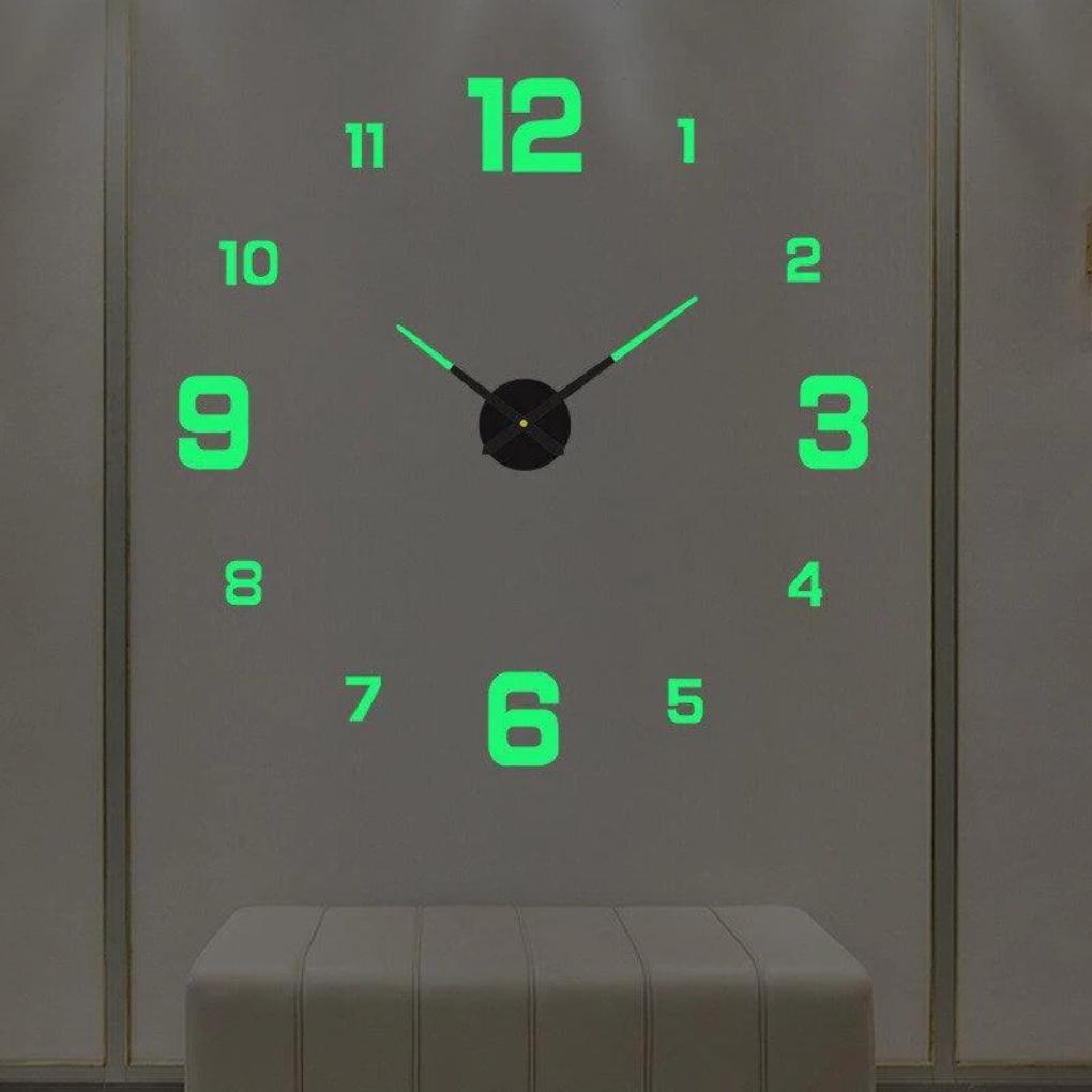 Niki | DIY Wall Clock 3D Numbers