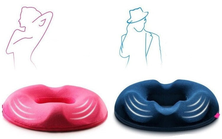 Niki | Donut Seat Cushion for Hemorrhoids &amp; Coccyx Pain Relief
