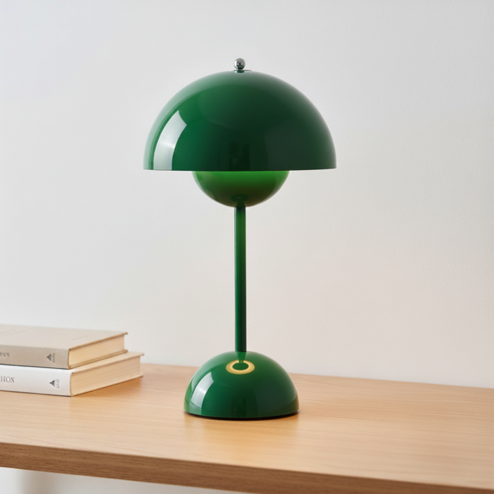 Niki | Dorsø Pillam | Scandinavian Designer Table Lamp | Dimmable &amp; Modern (H 29.5cm)