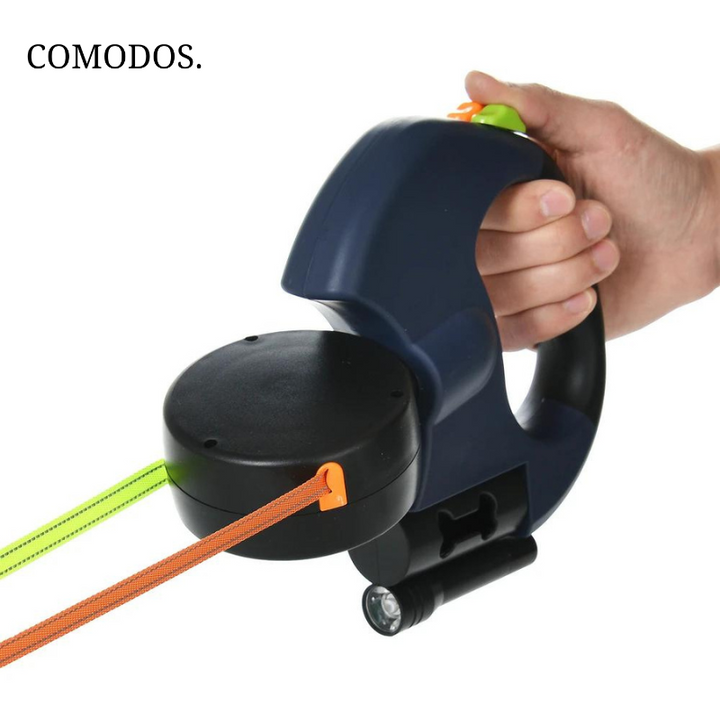 Niki | Double Dog Leash with LED Light