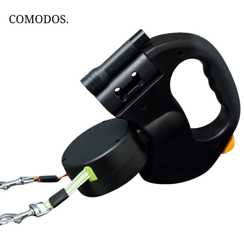 Niki | Double Dog Leash with LED Light