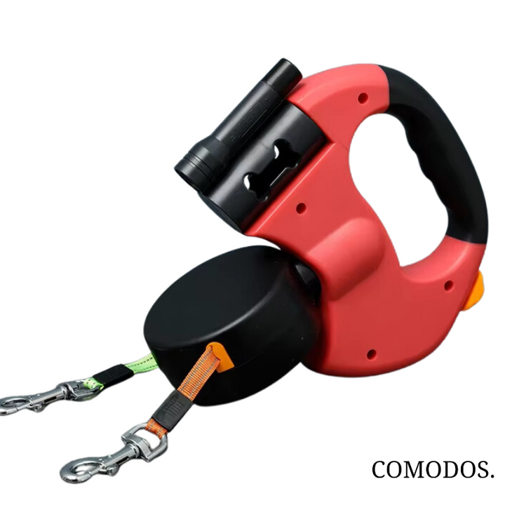 Niki | Double Dog Leash with LED Light