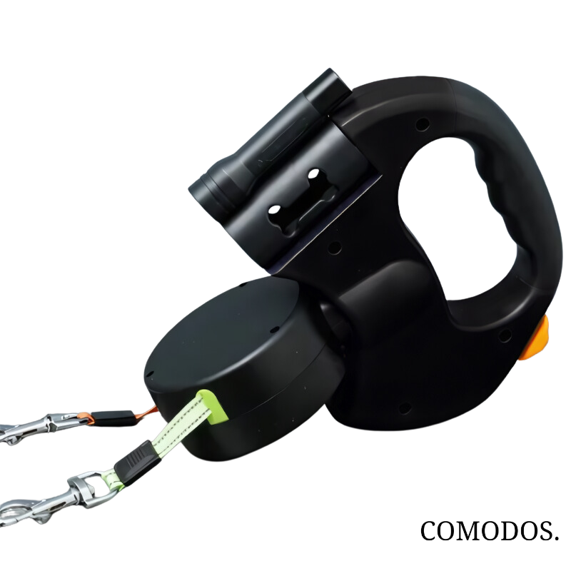 Niki | Double Dog Leash with LED Light