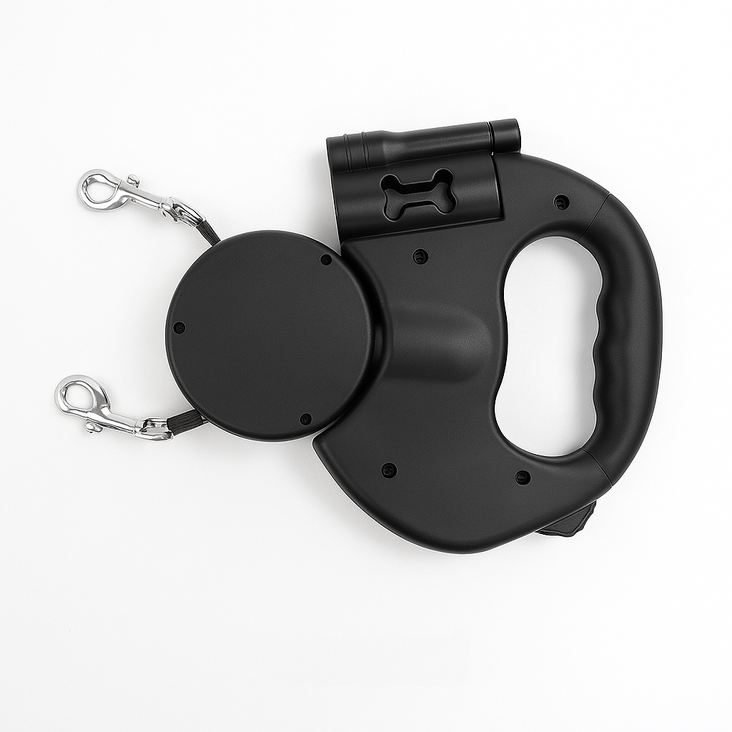 Niki | Dual Dog Retractable Leash with 360° Swivel