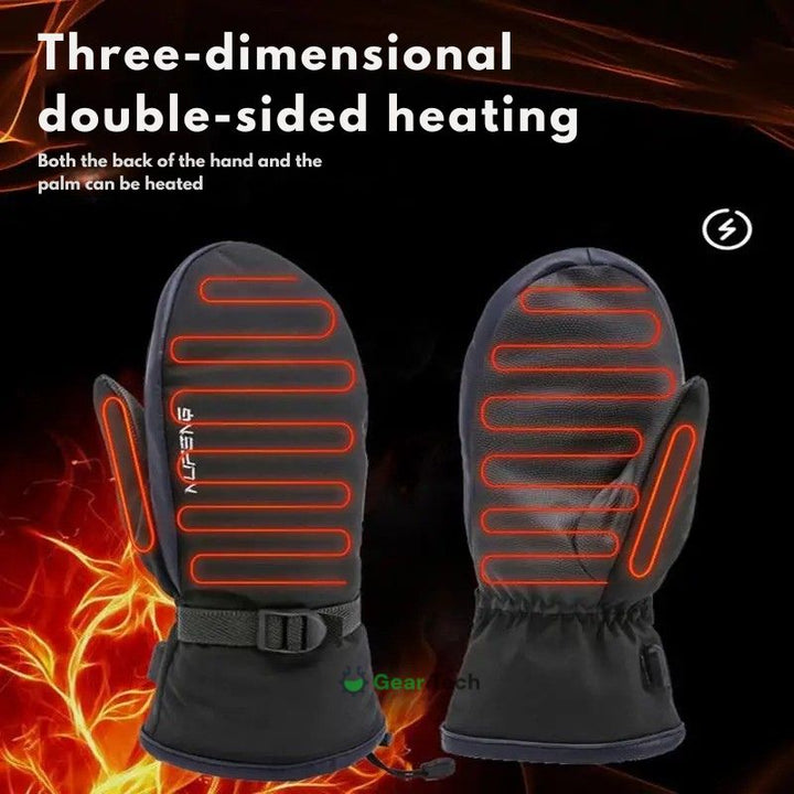 Niki | Electric Heating Gloves | Dual-Sided, 10,000 mAh USB Rechargeable | Waterproof Skiing &amp; Motorcycle