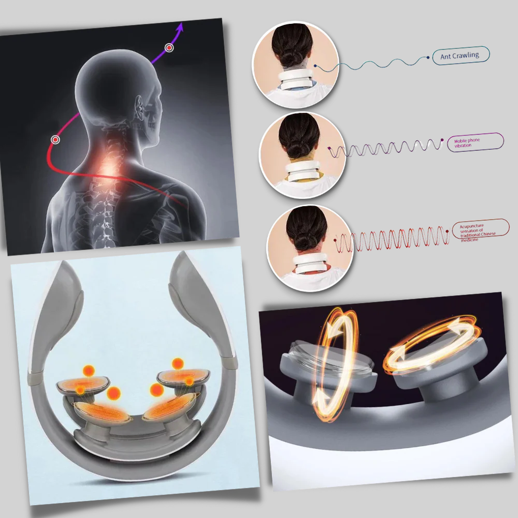 Niki | Electric Neck and Shoulder Massager with Heat &amp; Vibration