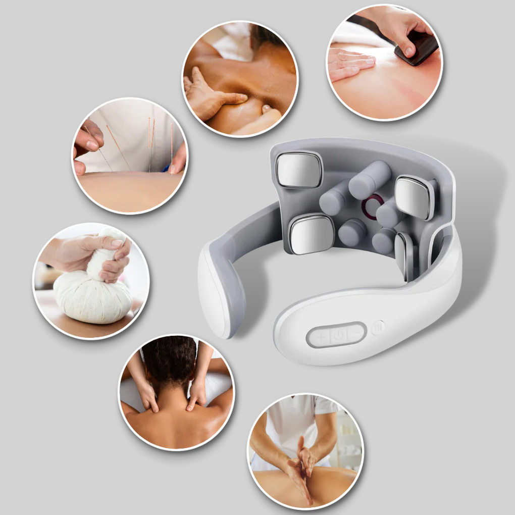 Niki | Electric Neck and Shoulder Massager with Heat &amp; Vibration