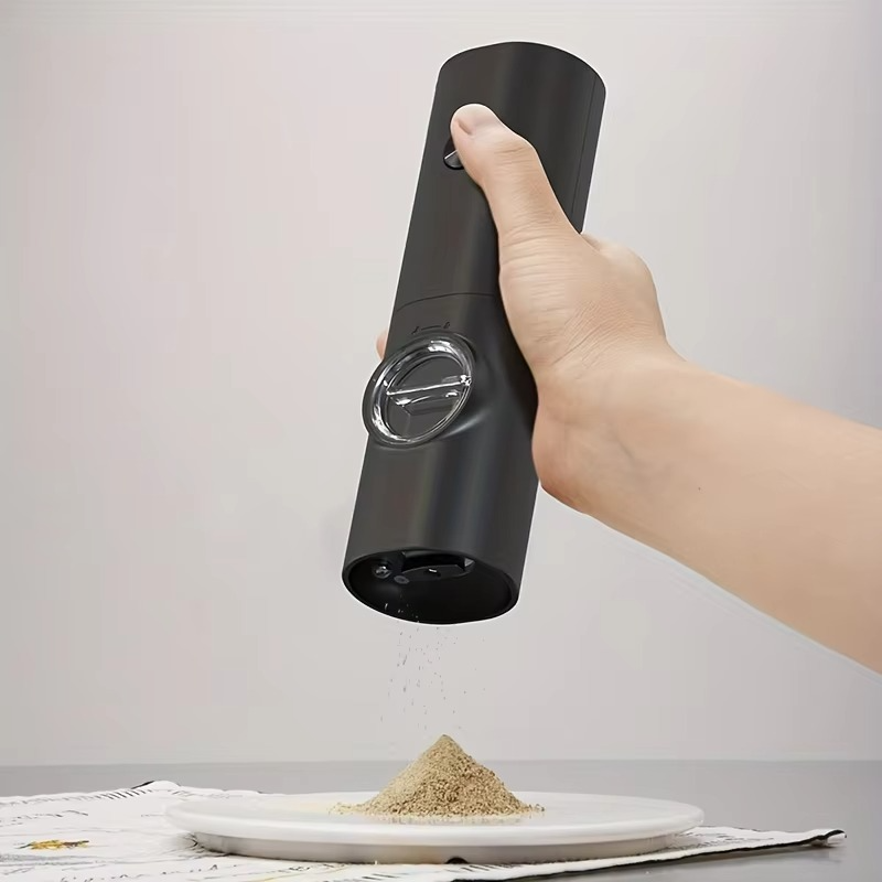 Niki | Electric Pepper and Salt Mill Set with Adjustable Coarseness and LED Light