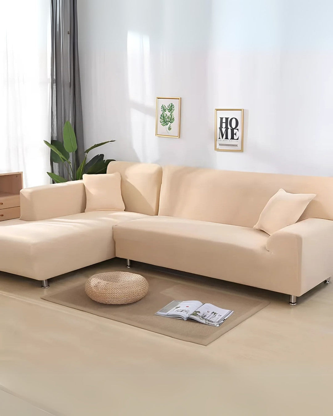 Niki | Elegant Modular Sofa Covers with Flexible Fit for Corner and Modular Sofas
