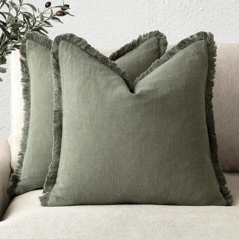 Niki | Elegant pillowcase made of cotton-linen for stylish decoration