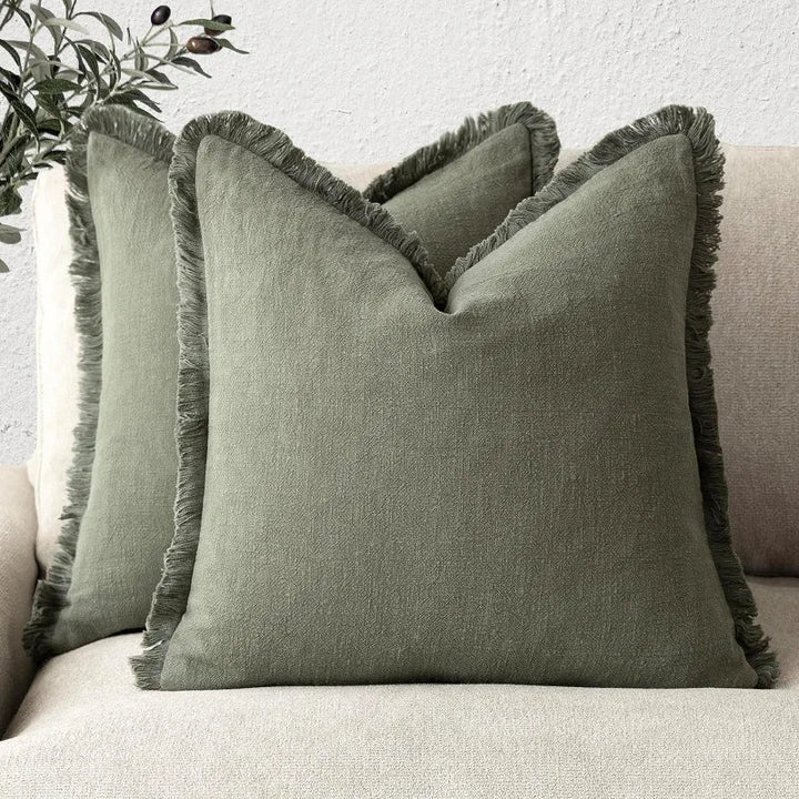 Niki | Elegant pillowcase made of cotton-linen for stylish decoration