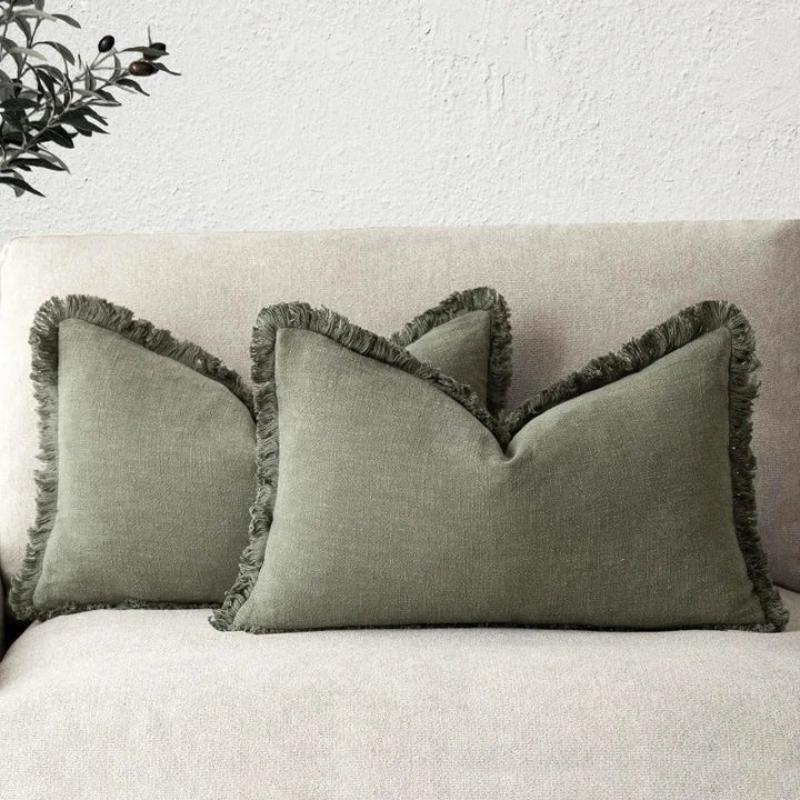 Niki | Elegant pillowcase made of cotton-linen for stylish decoration