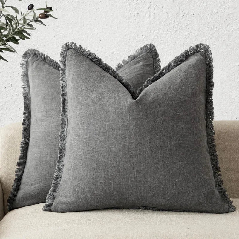 Niki | Elegant pillowcase made of cotton-linen for stylish decoration
