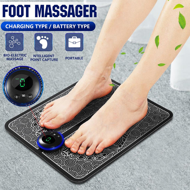 Niki | EMS Foot Massager Mat with Acupressure &amp; 9 Intensity Levels