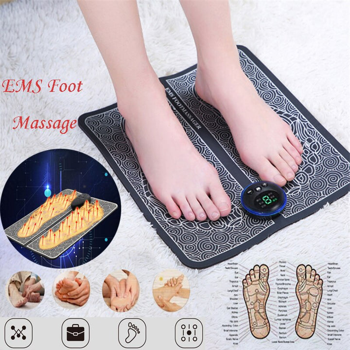 Niki | EMS Foot Massager Mat with Acupressure &amp; 9 Intensity Levels