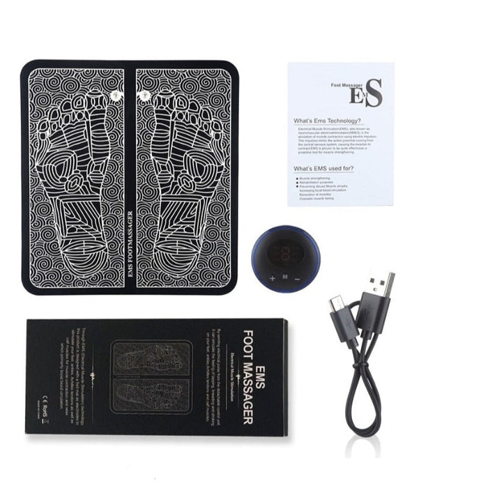 Niki | EMS Foot Massager Mat with Acupressure &amp; 9 Intensity Levels