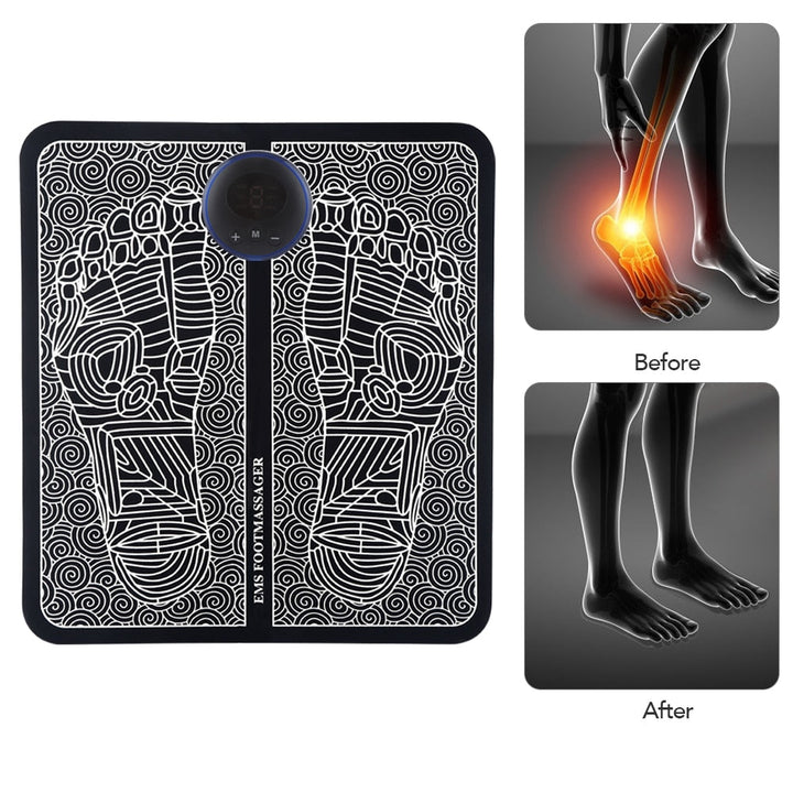 Niki | EMS Foot Massager Mat with Acupressure &amp; 9 Intensity Levels