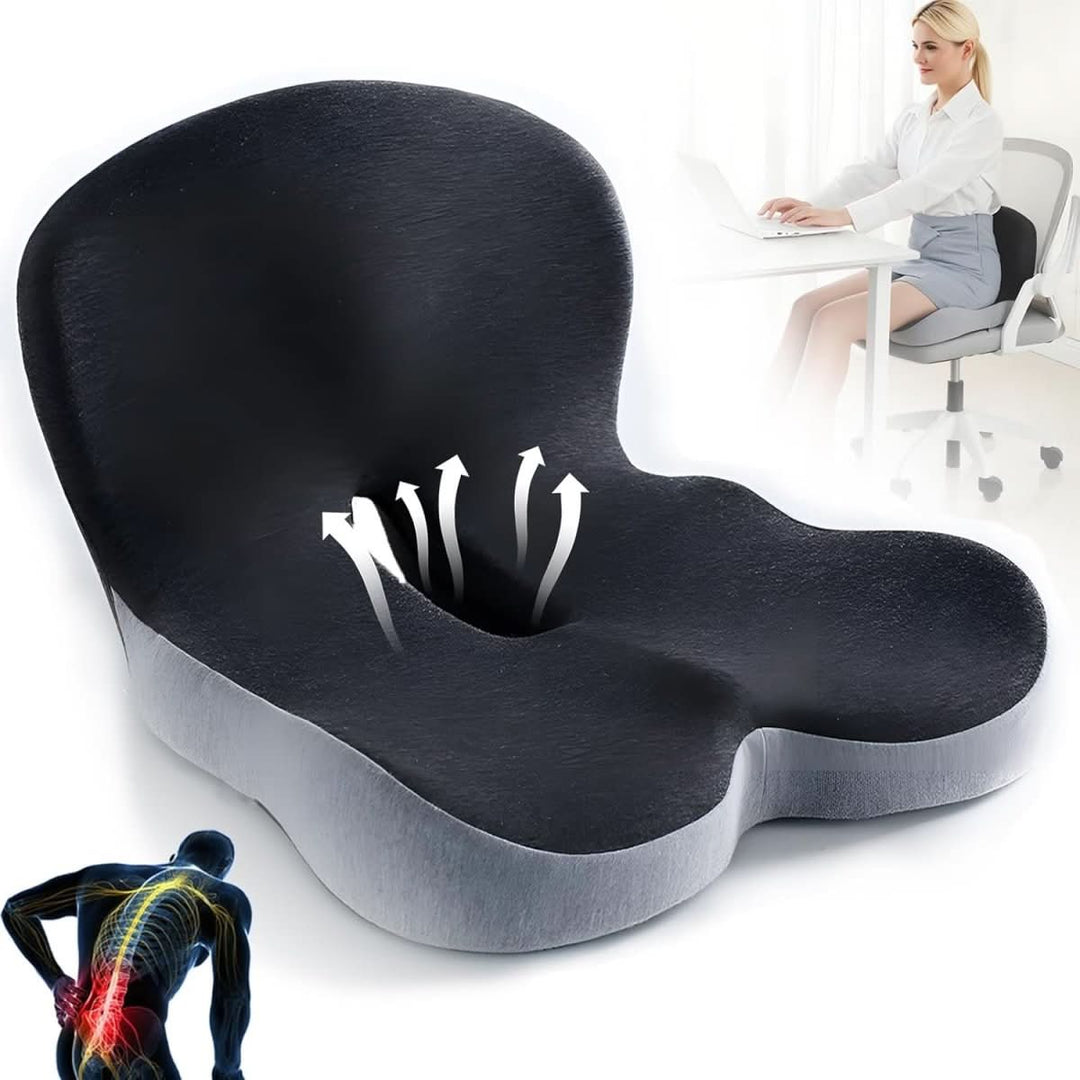 Niki | Ergonomic Seat Cushion with Lumbar Support