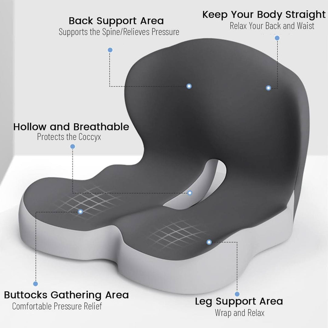 Niki | Ergonomic Seat Cushion with Lumbar Support