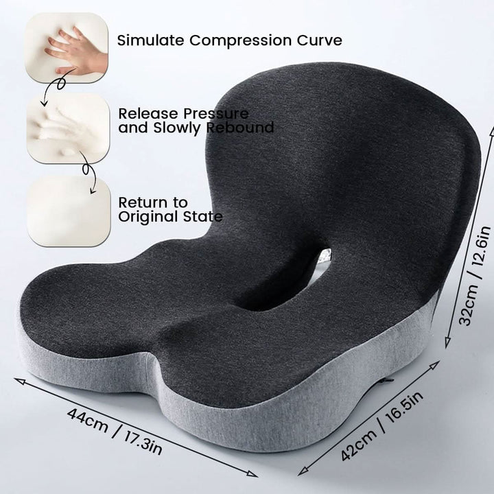 Niki | Ergonomic Seat Cushion with Lumbar Support