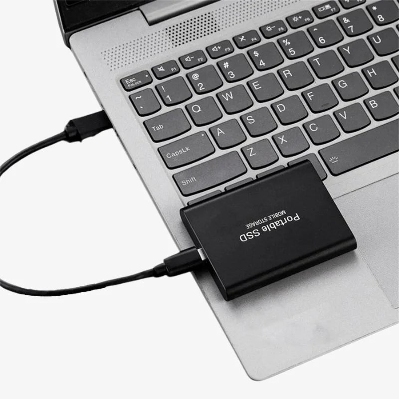 Niki | External SSD Hard Drive Aluminum Portable Storage 128GB