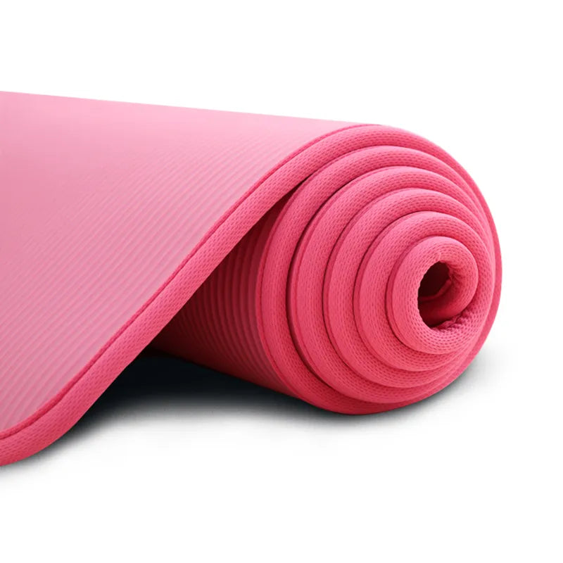 Niki | Extra Thick Yoga Mat with Ribbed Texture