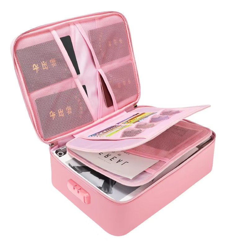 Niki | Fireproof and Waterproof Document Organizer Bag – Portable Protective Storage for Travel and Home Security