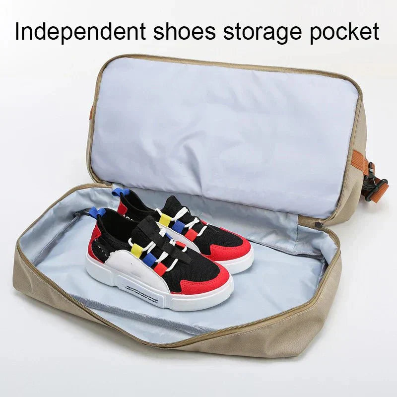Niki | FITVOY DUFFEL – Lightweight Gym &amp; Travel Bag with Shoe Compartment and Wet-Dry Separation