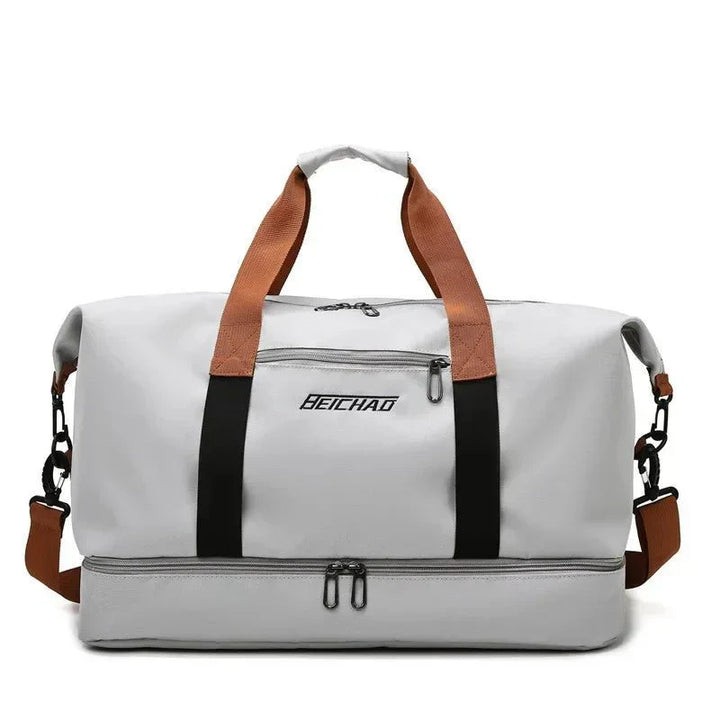 Niki | FITVOY DUFFEL – Lightweight Gym &amp; Travel Bag with Shoe Compartment and Wet-Dry Separation
