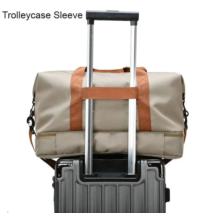 Niki | FITVOY DUFFEL – Lightweight Gym &amp; Travel Bag with Shoe Compartment and Wet-Dry Separation
