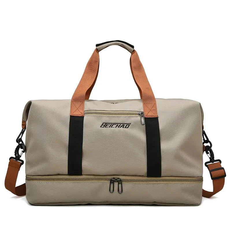 Niki | FITVOY DUFFEL – Lightweight Gym &amp; Travel Bag with Shoe Compartment and Wet-Dry Separation