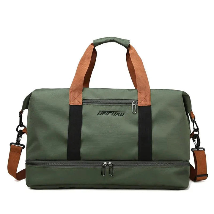 Niki | FITVOY DUFFEL – Lightweight Gym &amp; Travel Bag with Shoe Compartment and Wet-Dry Separation