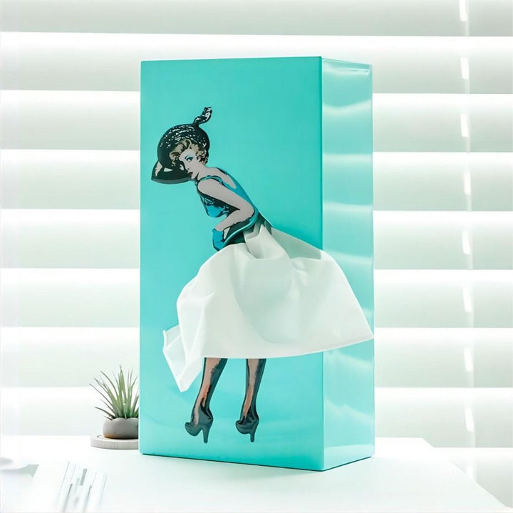 Niki | Flying Skirt Tissue Box