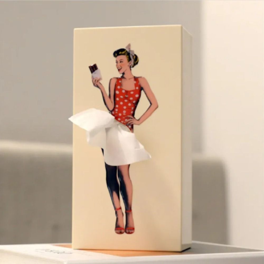 Niki | Flying Skirt Tissue Box