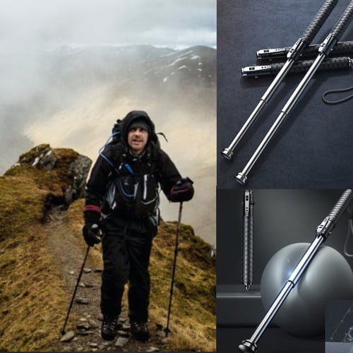 Niki | Folding Walking Cane With One-Button Release