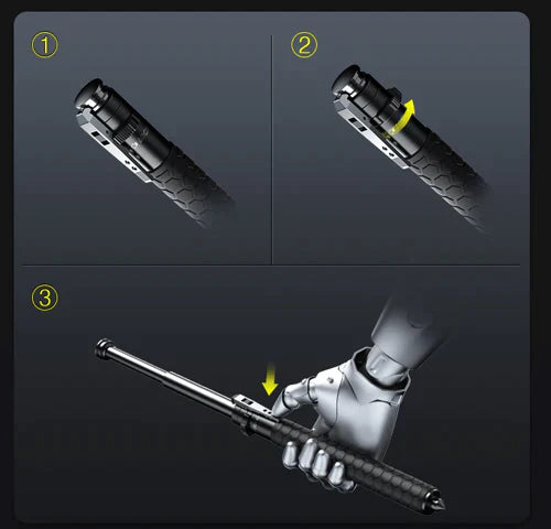 Niki | Folding Walking Cane With One-Button Release
